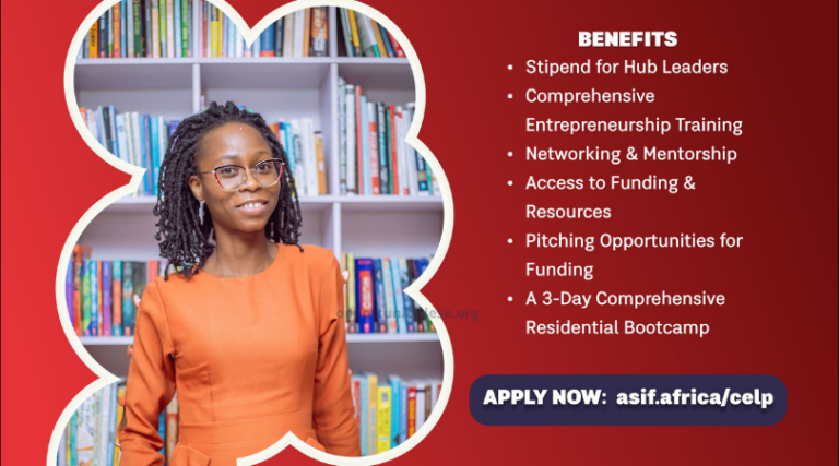 ASIF Campus Enterprise Leadership Program (CELP) 2025 for Nigerian Students