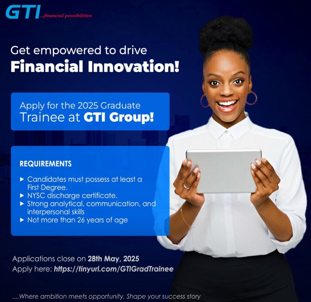 GTI Investment 2025/2026 Graduate Trainee Programme
