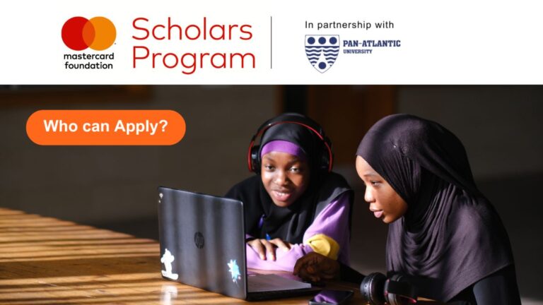 Mastercard Foundation Scholars Program at Pan-Atlantic University 2025 for Nigerians