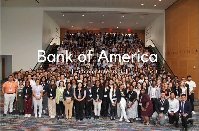 2025 Bank of America Summer Internship