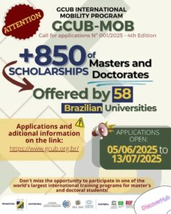 GCUB International Mobility Scholarship 2026
