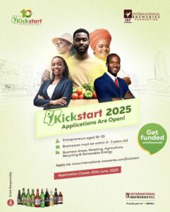 International Breweries Kickstart Entrepreneurship Program